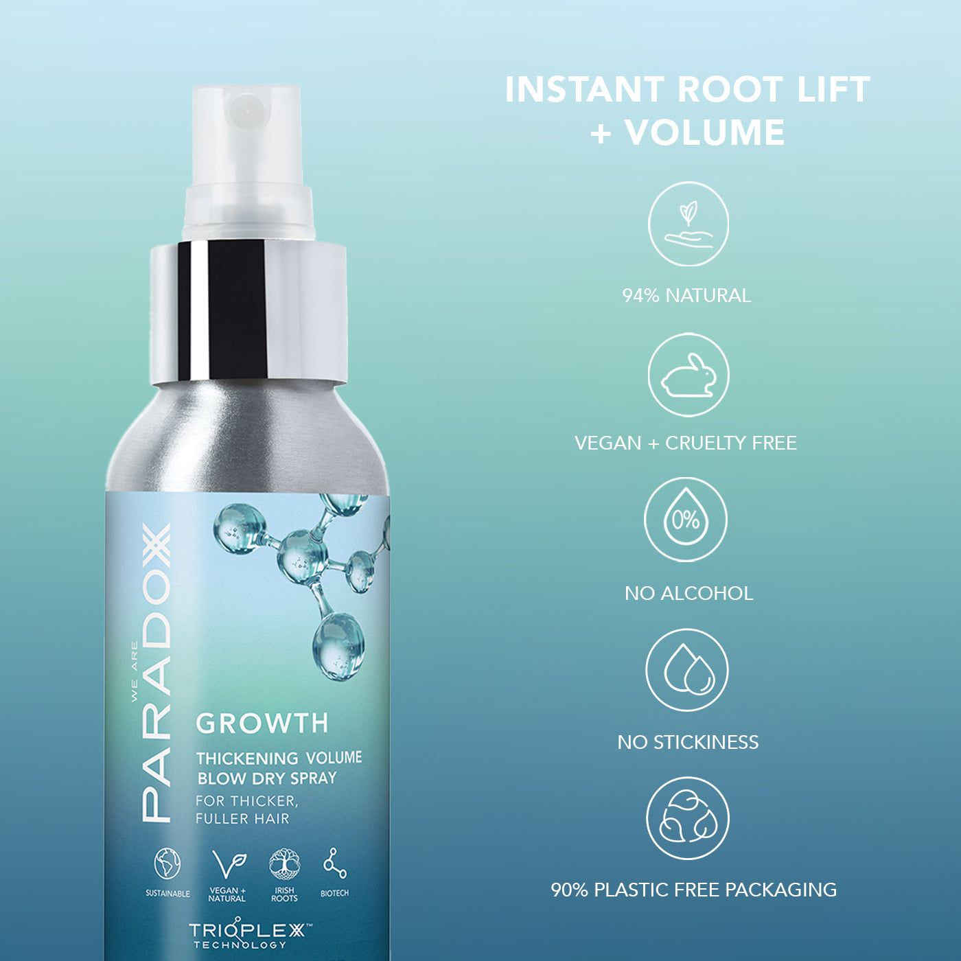 Growth Thickening Volume Blow Dry Spray